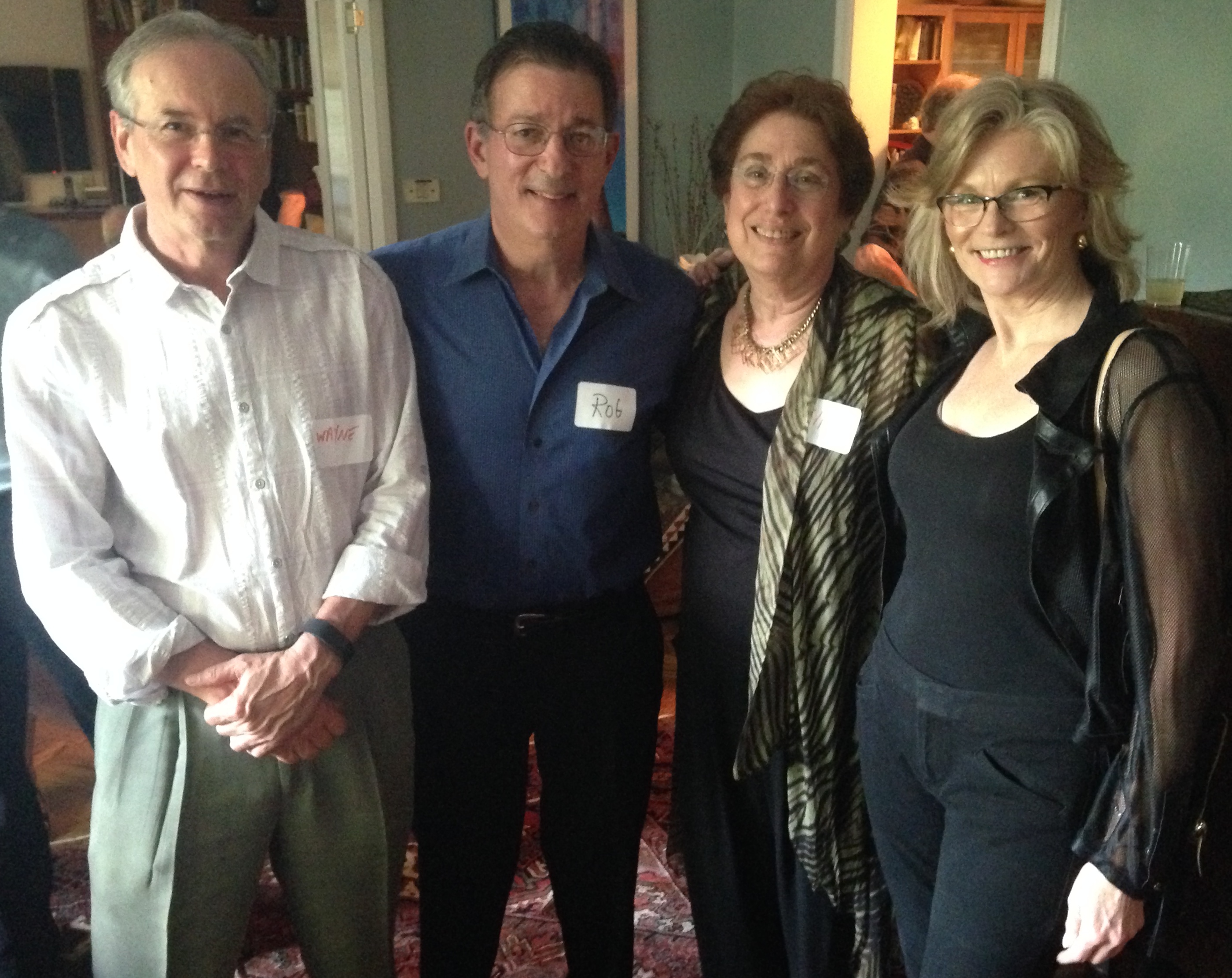 CCAF Faculty, Drs. Wayne Jones, Rob Garfield, Jacqueline Hudak, and CCAF Founder, Dr. Ellen Berman.